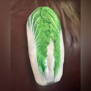 Napa cabbage shaped zippered pouch.  New.